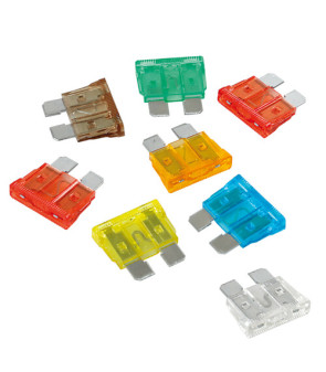 CONFEZIONE 80 FUSIBILI UNIVAL LAMELLARI 14,5 mm ASSORTITI