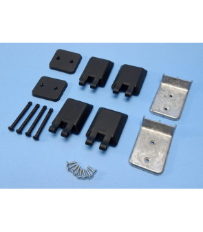 Scharniersatz mit RIC-Befestigungen für Midi-Heki-Kuppel