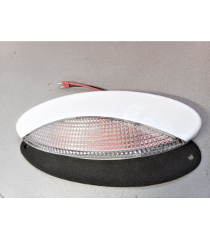Lámpara externa led LUNA 2.8W 6 LED luz neutra 4000°K marco blanco