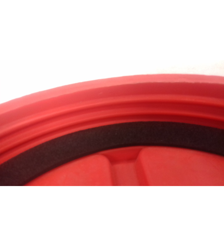 Female cap Ø140mm water tanks with rubber...