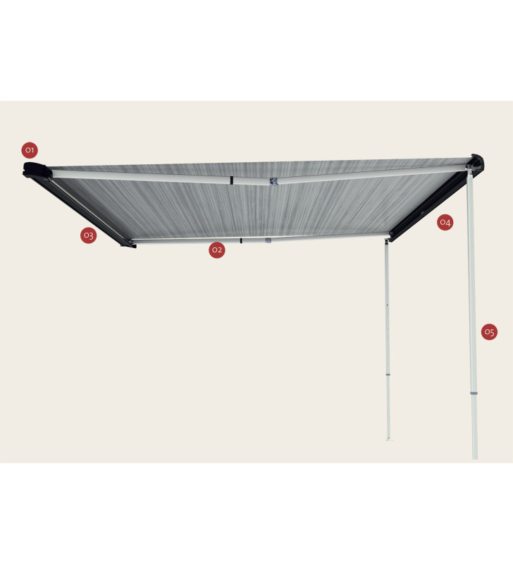 F40 VAN FIAMMA 270 cm longueur x 225 cm