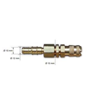 Replacement REICH female quick water coupling