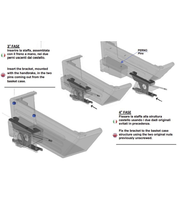 CTA HANDBRAKE KIT DRIVER SIDE FOR CTA TURNTABLE...