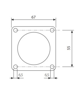 4-position battery selector with rotary knob 300 A