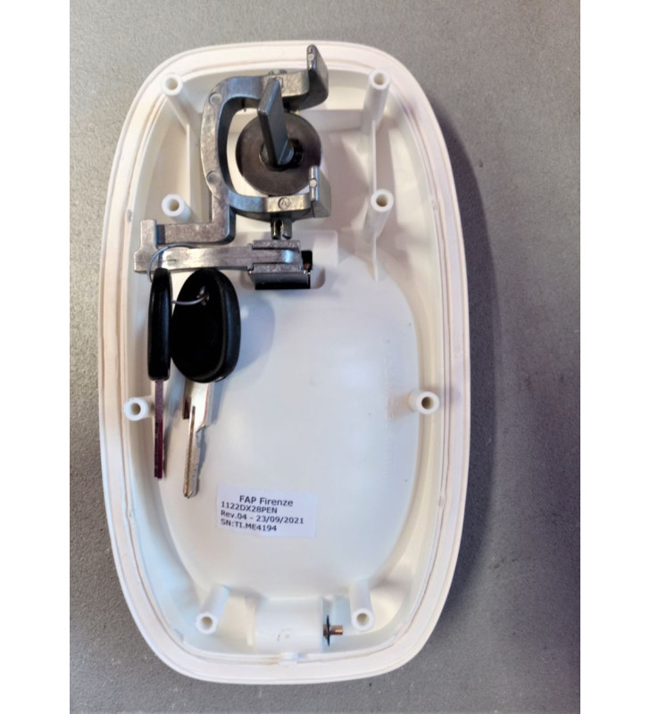 Cerradura SMART FAP blanca completa con rotor y...