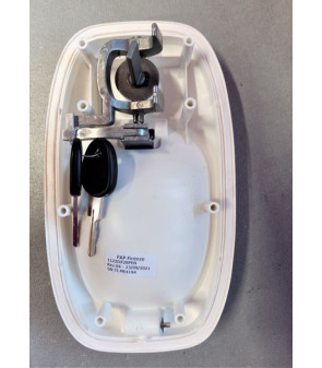 Serratura SMART FAP completa bianca con rotore e chiavi