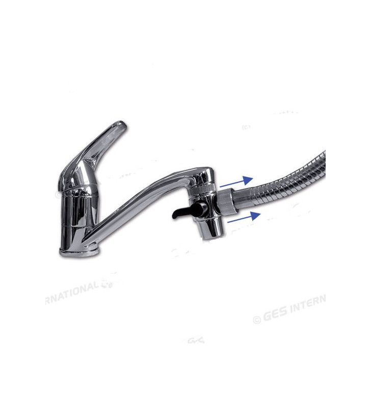 Rubinetto deviatore con aeratore