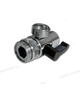 Rubinetto deviatore con aeratore 2