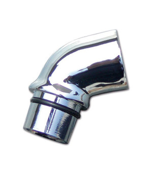 Female hook 15 / 1M-1 / 2F in brass