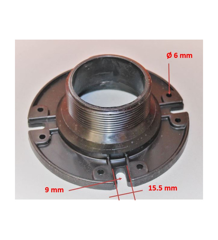 BRIDE DE FIXATION MALE 4x3 POUR WC -...