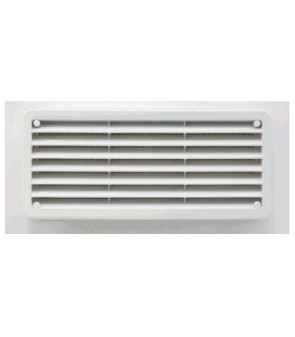 Rechteckiger Luftsprudler Verschiedene Größen weiß RAL9002