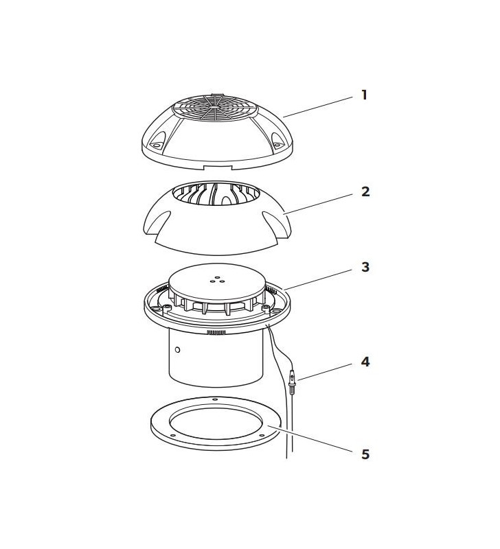 Ventilateur de toit électrique 12V DOMETIC GY11