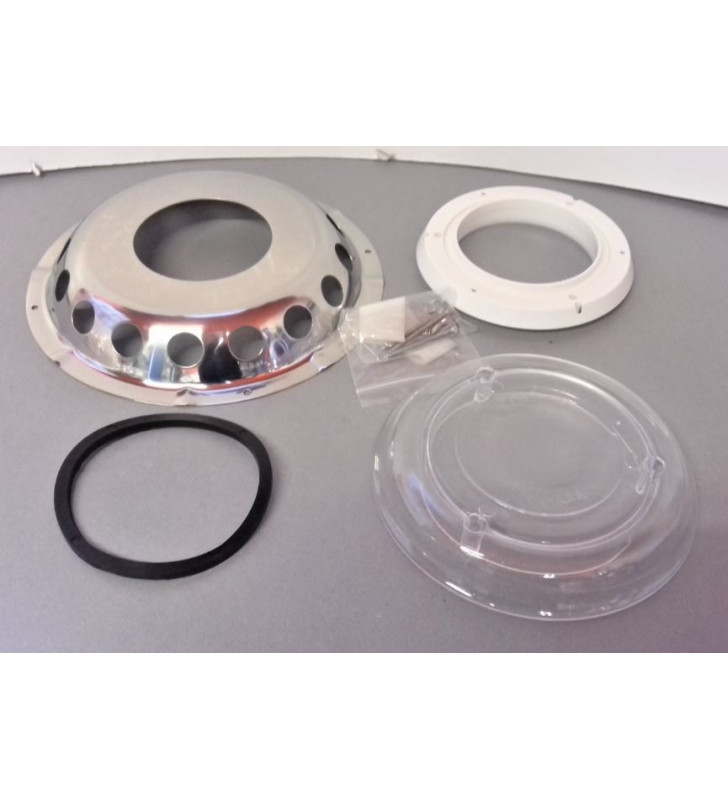 Watertight stainless steel air intake Ø 230x35...