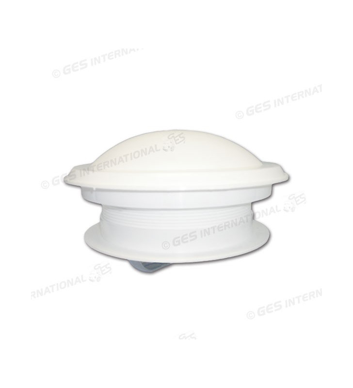 Vent with 12V fan with snap opening