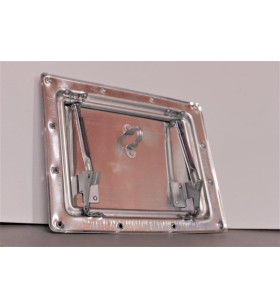 Dachfenster 26,5x21 mm für Transporter - Aluminium roh 2