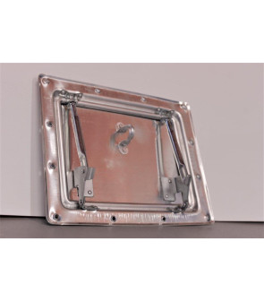 Lanterneau 26,5x21 mm pour fourgon - aluminium brut