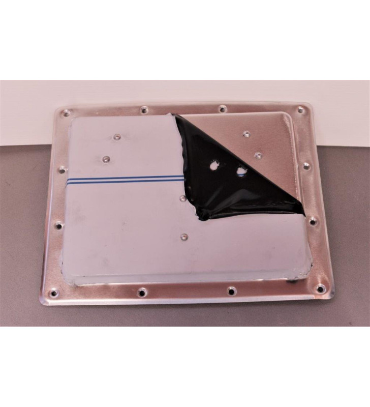 Lanterneau 26,5x21 mm pour fourgon - aluminium...