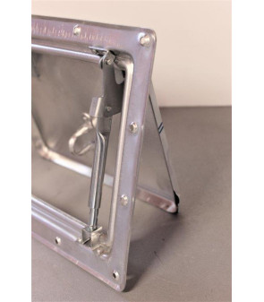 Lanterneau 26,5x21 mm pour fourgon - aluminium brut