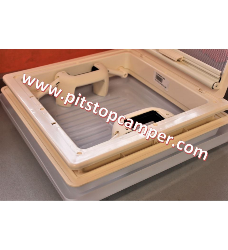 Oblò  VNRW 28x28 bianco con zanz/oscurante a rullo