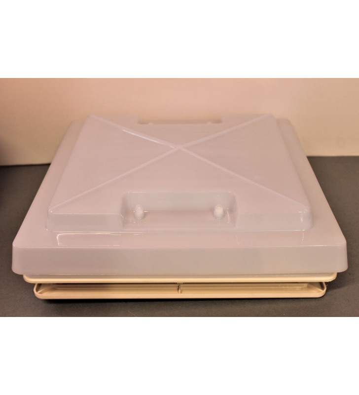 Ojo de buey VNRW 28x28 blanco con mosquitera /...