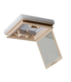 VNRW Bullauge 28x28 weiß mit Moskito/Rollo