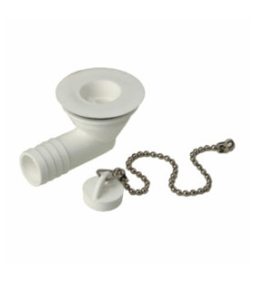 Piletta BAGNO 30 mm curva PG 25 mm completa