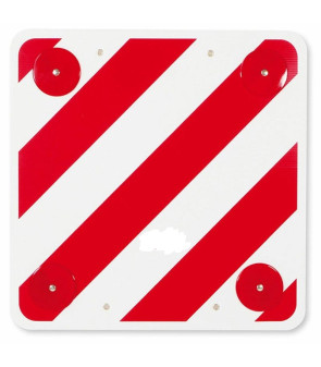 NICHT GENEHMIGT. Hervorstehendes Lastschild aus Kunststoff