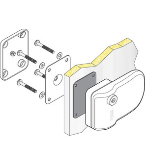 Sicherer Türrahmen Minivan FIAMMA Kit