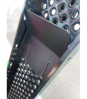 Rampa x moto alluminio con fori 150x21 cm