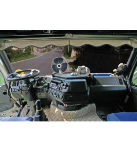 VENTILATORE 12V - 16W A 2 VELOCITA CON PINZA OSCILLANTE 2