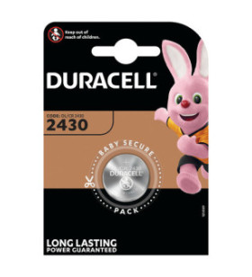 DURACELL 2430 LITHIUM BOTTON ÉLECTRONIQUE 3V