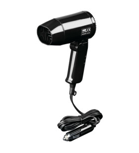 ASCIUGACAPELLI SBRINATORE NERO - 12V - 18W