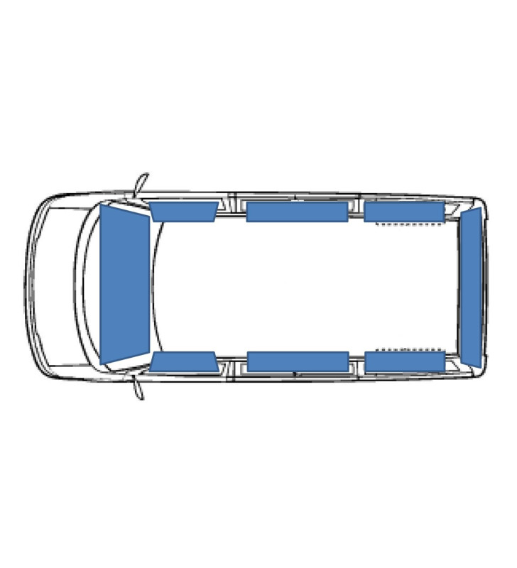 FRONT + SIDE + REAR VAN INTERIOR BLINDINGS 8 or...