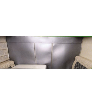 Feste oder zu öffnende thermische Kabinentrennwand aus 6 mm PVC