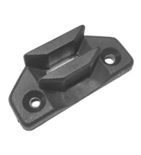 BUTÉE DE POIGNÉE NOIRE POLYPLASTIC