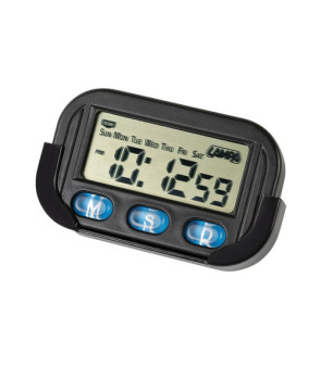 Reloj digital de cuarzo horas, minutos, segundos, semana, mes, etc.