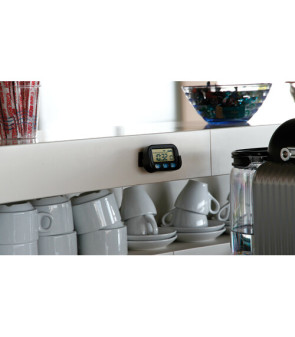 Quartz digital clock hours, minutes, seconds, week, month, etc.