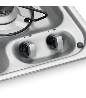 PIANO COTTURA DOMETIC HBG2335 2 FUOCHI CON COPERCHIO