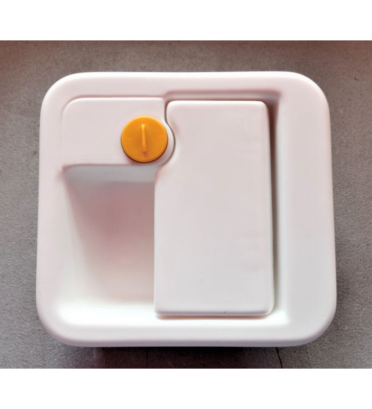 Palanca larga parte este blanca para cerradura...