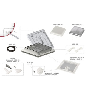 FIAMMA 98683W046 Vent Flyer Kit 40x40