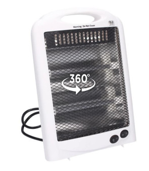 Chauffage électrique 300-600 W 2 tubes quartz SUNNYWARM