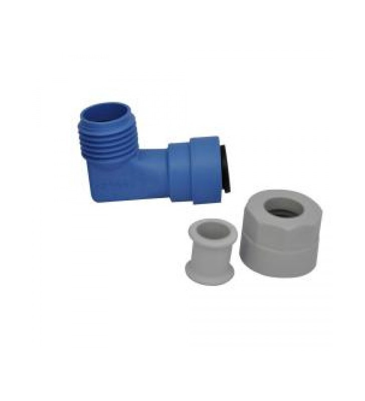 Raccordo 90° JG blu boiler 12mm - TRUMA 70151-03