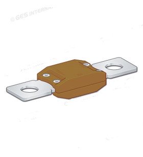 Brown MEGAVAL fuse 500A pitch 50 MM