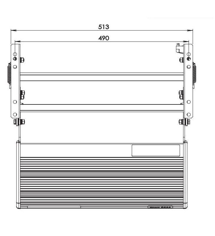 GRADINO MANUALE LIPPERT 12473 R 550 MM...