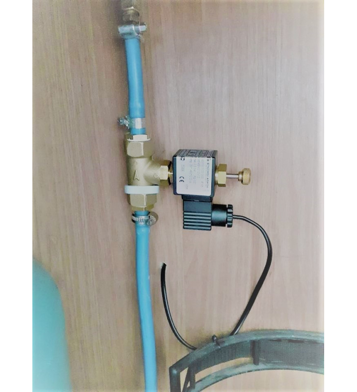 12Vdc Magnetventil + Relais für MCR-Gasdetektoren