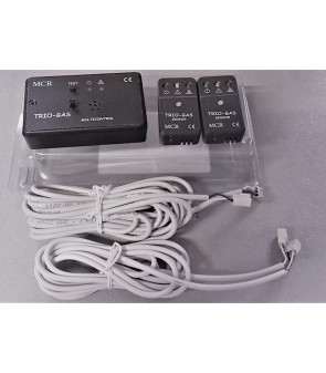 Rilevatore MCR gas TRIO-GAS 12V a 2 sonde