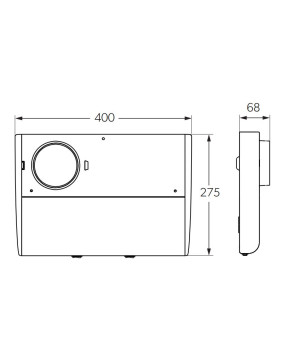 Campana Extractora Modelo Ck 400 DOMETIC