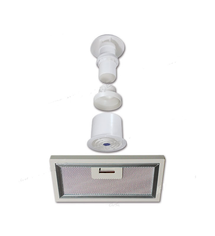 Extractor hood 12V - 5 W with removable filter