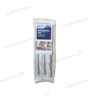 Kit 3 varillas individuales anticaída 41/71 cm para muebles altos y frigoríficos