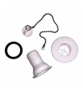 Piletta BAGNO 30 mm diritta PG 25 mm completa